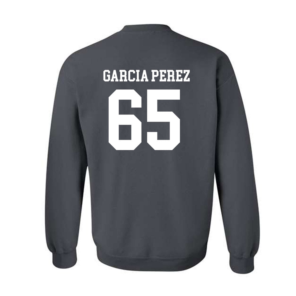 NMSU - NCAA Football : Isaiah Garcia Perez - Classic Fashion Shersey Crewneck Sweatshirt-1