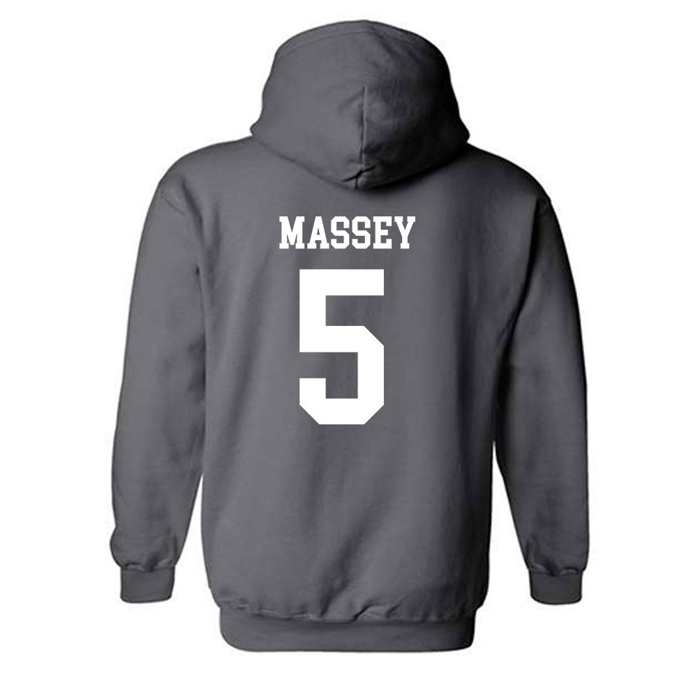NMSU - NCAA Baseball : Noah Massey - Classic Fashion Shersey Hooded Sweatshirt-1