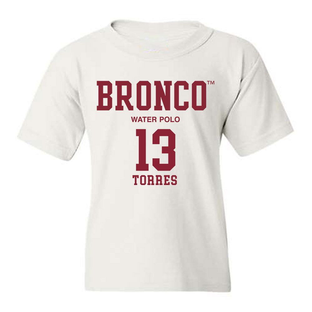 SCU - NCAA Women's Water Polo : Avary Torres - Classic Fashion Shersey Youth T-Shirt-0