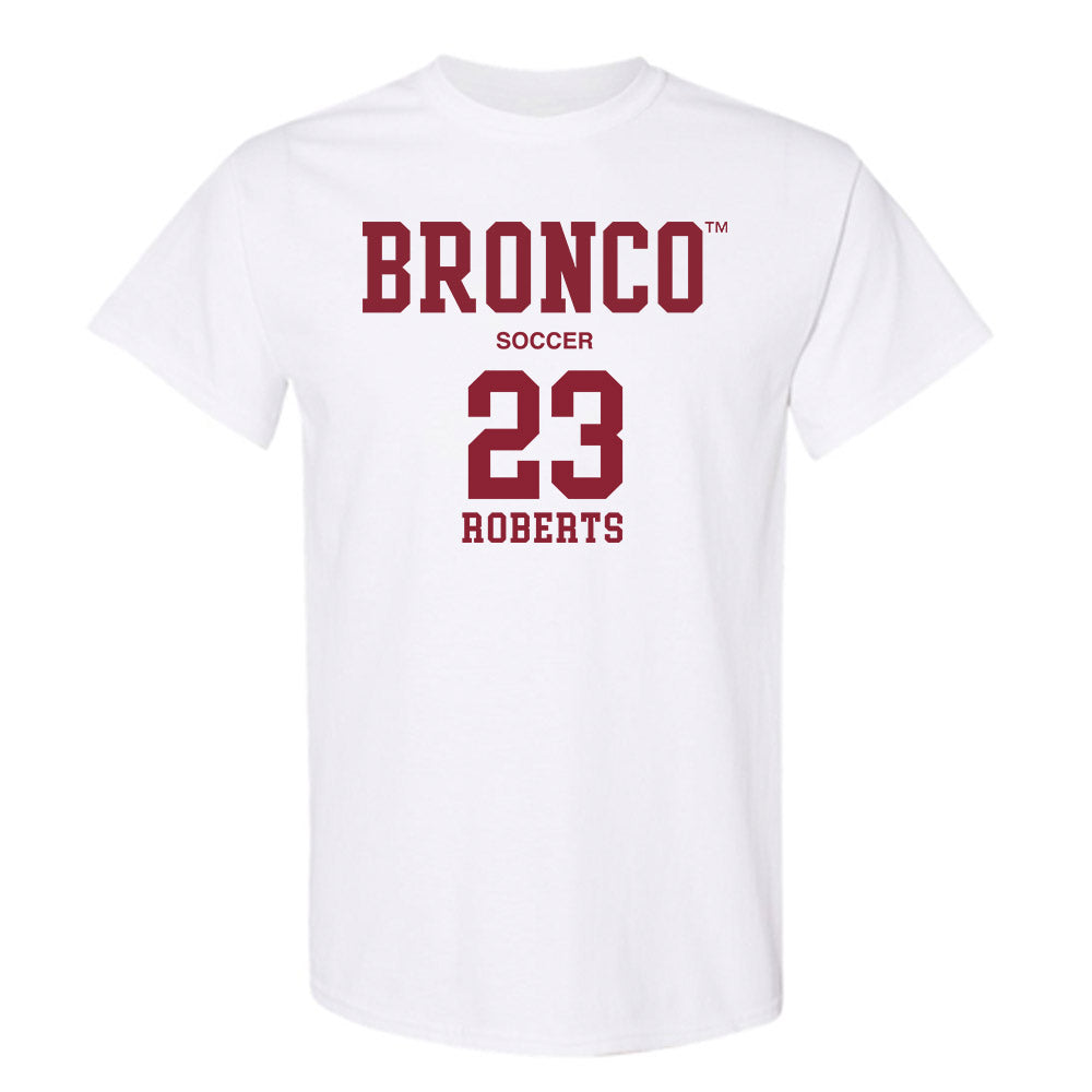 SCU - NCAA Men's Soccer : Spencer Roberts - Classic Fashion Shersey T-Shirt-0