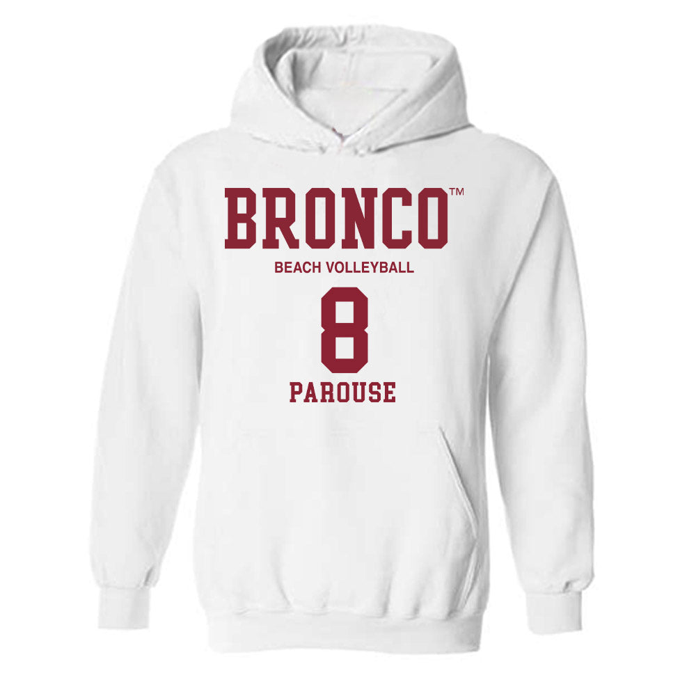 SCU - NCAA Beach Volleyball : Tyler Parouse - Classic Fashion Shersey Hooded Sweatshirt-0