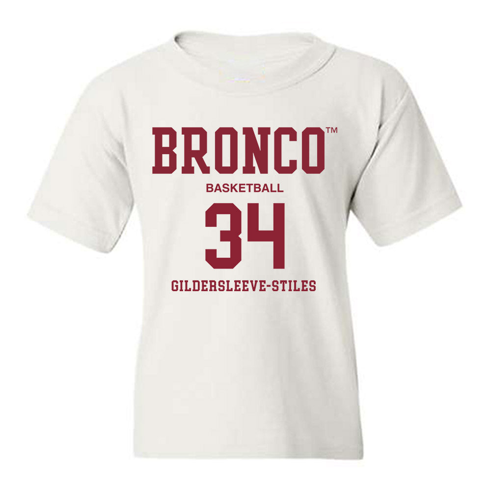 SCU - NCAA Women's Basketball : Tyler Gildersleeve-Stiles - Classic Fashion Shersey Youth T-Shirt-0
