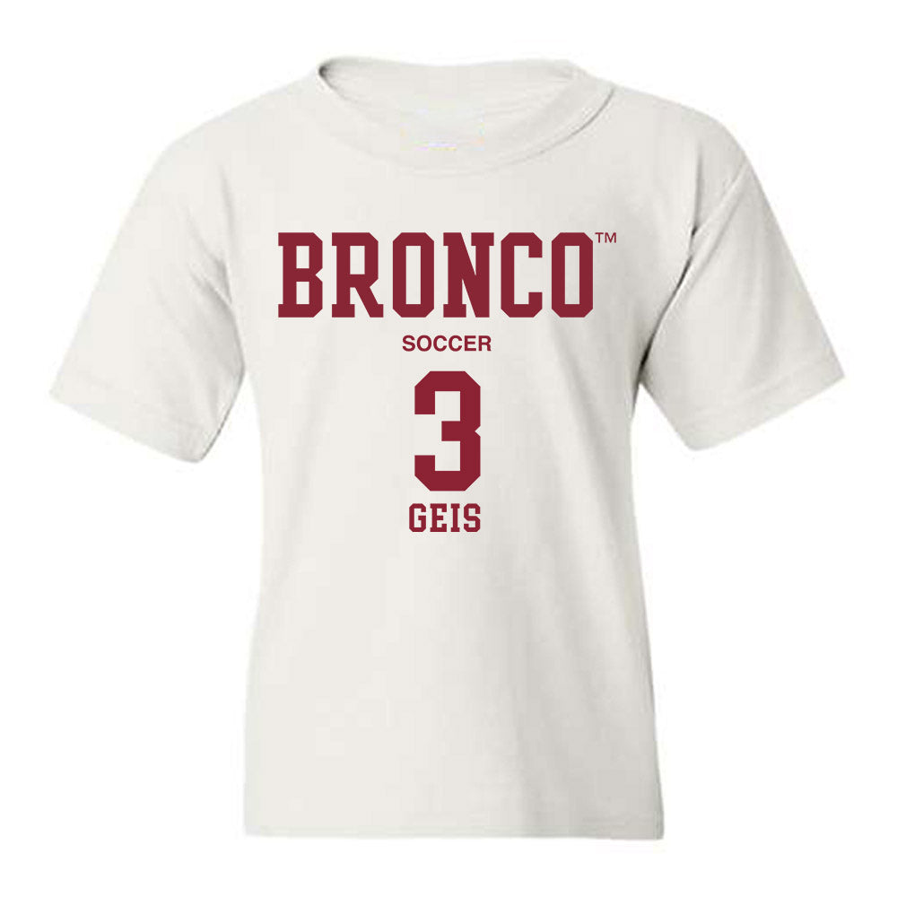 SCU - NCAA Women's Soccer : Jordan Geis - Classic Fashion Shersey Youth T-Shirt-0