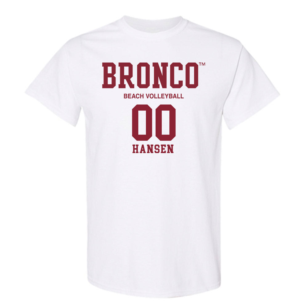 SCU - NCAA Beach Volleyball : Mandy Hansen - Classic Fashion Shersey T-Shirt-0