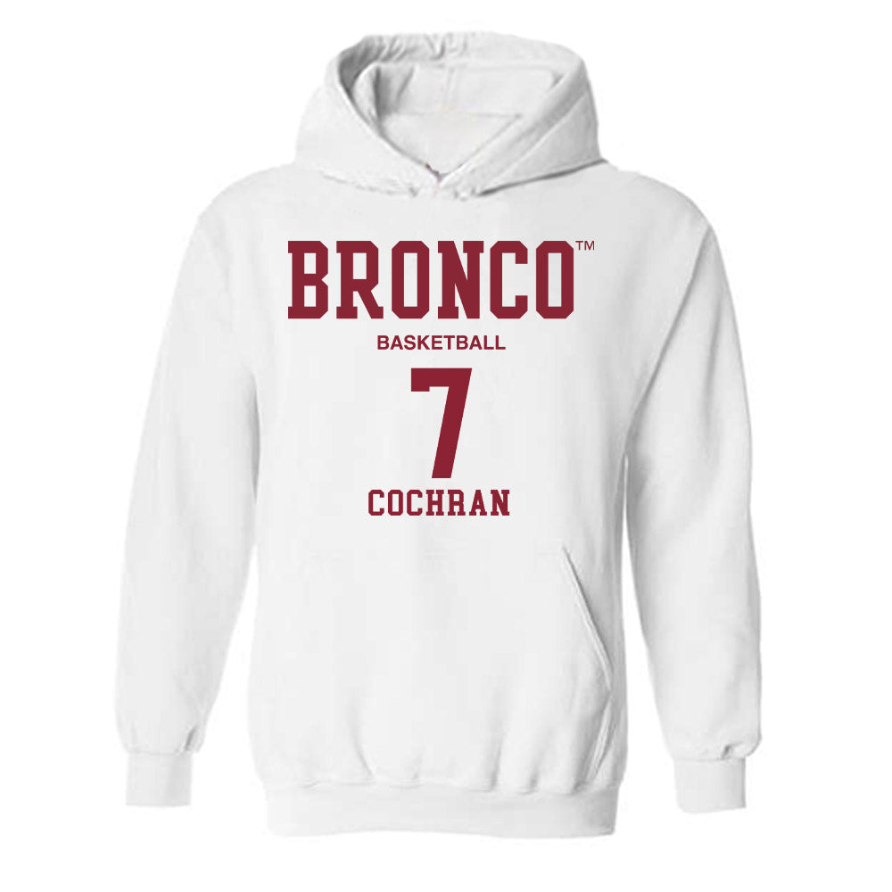 SCU - NCAA Men's Basketball : KJ Cochran - Classic Fashion Shersey Hooded Sweatshirt-0