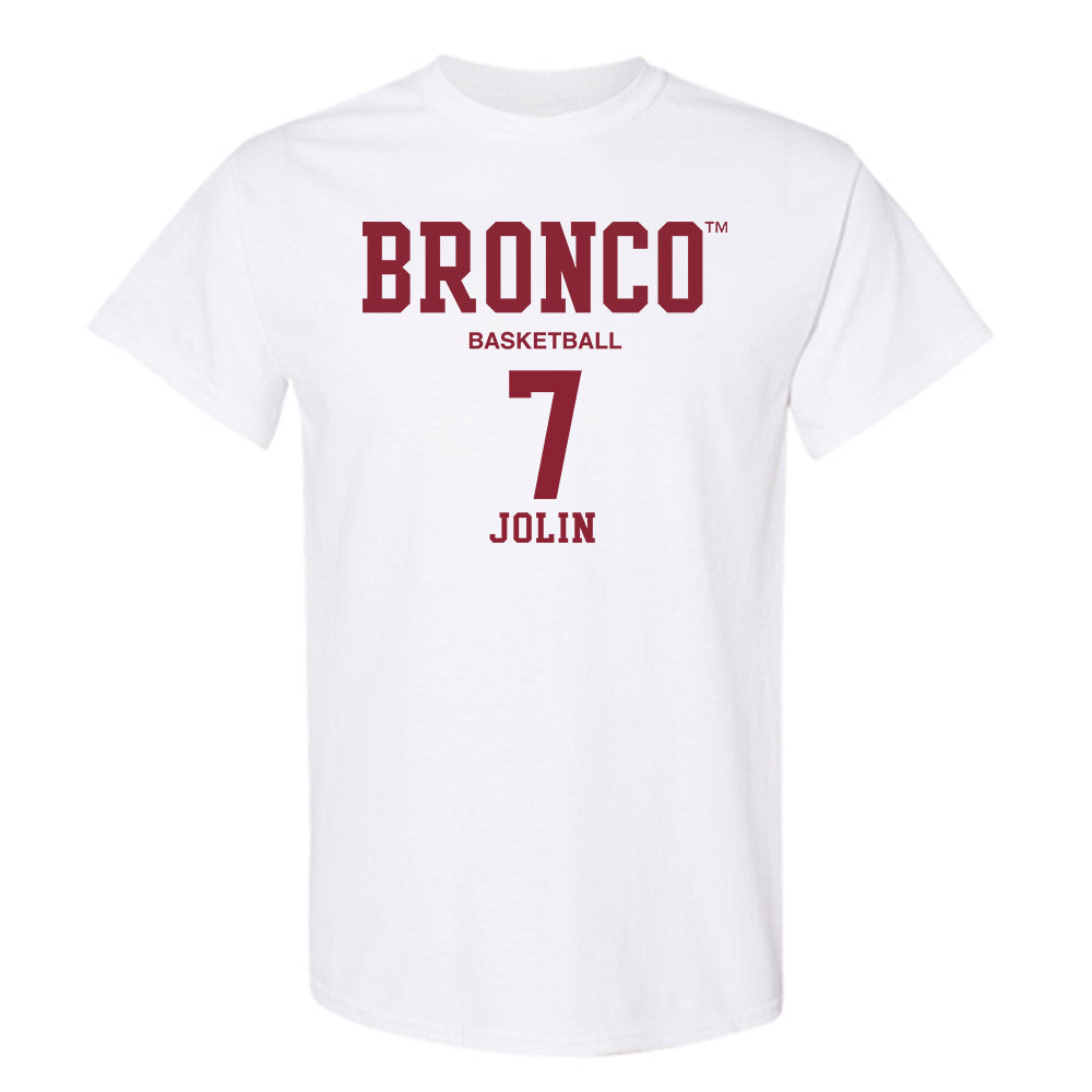 SCU - NCAA Men's Basketball : Eli Jolin - Classic Fashion Shersey T-Shirt-0