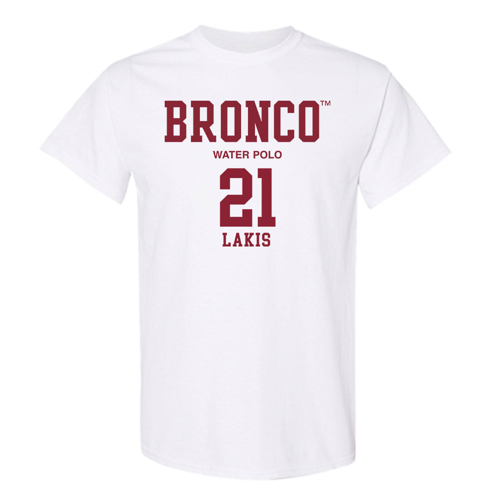 SCU - NCAA Women's Water Polo : Lia Lakis - Classic Fashion Shersey T-Shirt-0