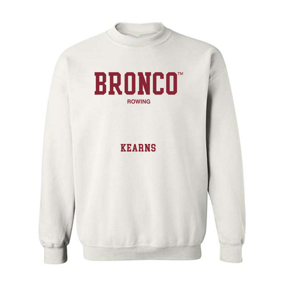 SCU - NCAA Women's Rowing : Leah Kearns - Classic Fashion Shersey Crewneck Sweatshirt-0