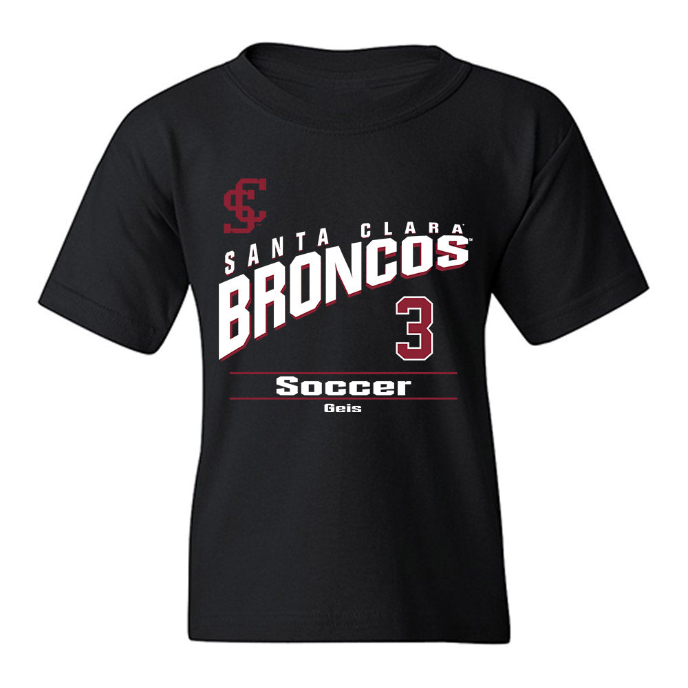 SCU - NCAA Women's Soccer : Jordan Geis - Classic Fashion Shersey Youth T-Shirt-0