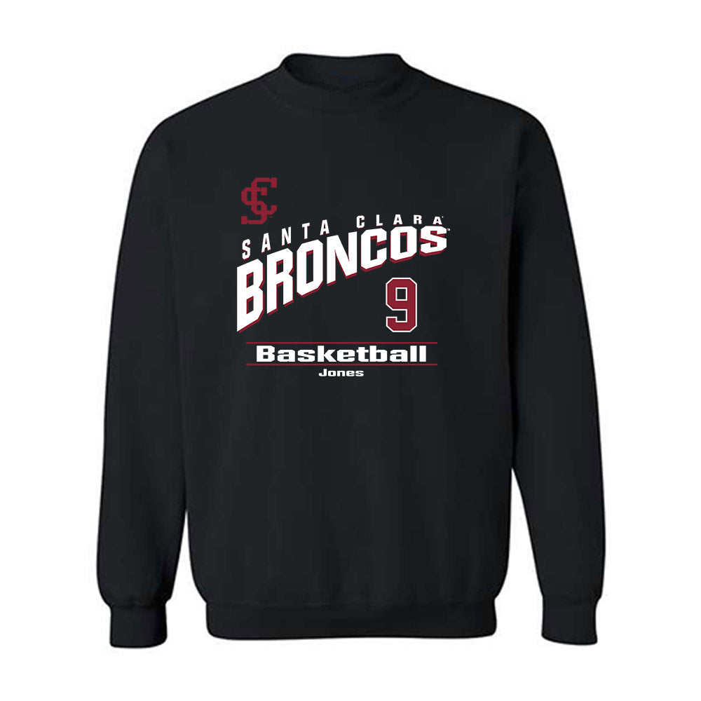 SCU - NCAA Women's Basketball : Maia Jones - Classic Fashion Shersey Crewneck Sweatshirt-0