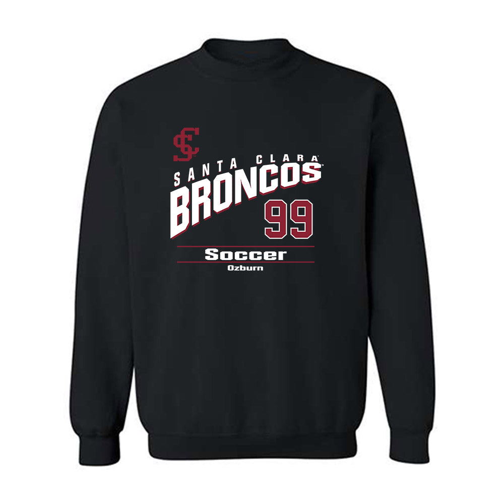 SCU - NCAA Men's Soccer : Jackson Ozburn - Classic Fashion Shersey Crewneck Sweatshirt-0