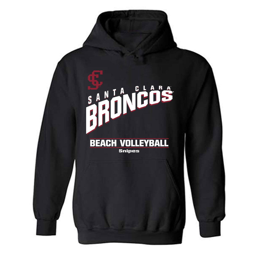 SCU - NCAA Beach Volleyball : Sadie Snipes - Classic Fashion Shersey Hooded Sweatshirt-0