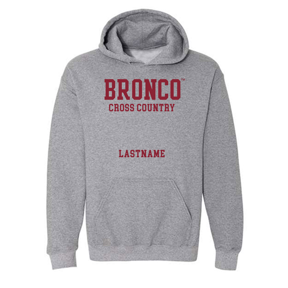 SCU - NCAA Men's Cross Country : James Ponzio - Classic Fashion Shersey Hooded Sweatshirt