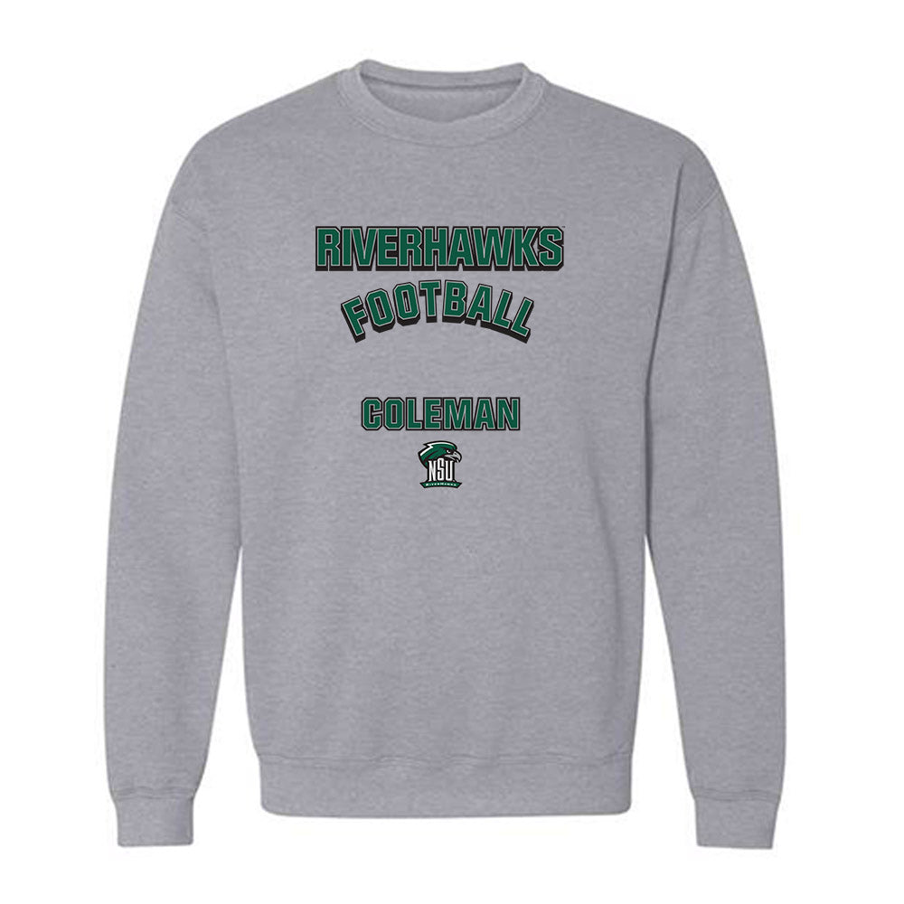 Northeastern State - NCAA Football : Anthony Coleman - Classic Fashion Shersey Crewneck Sweatshirt-0