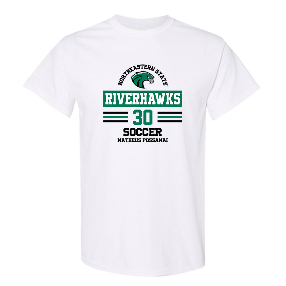 Northeastern State - NCAA Men's Soccer : Matheus Possamai - Classic Fashion Shersey T-Shirt-0
