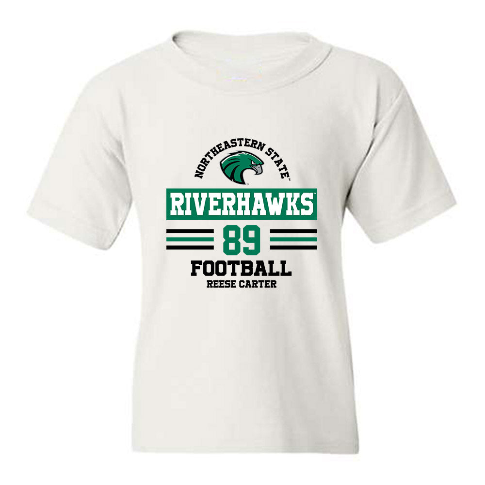 Northeastern State - NCAA Football : Reese Carter - Classic Fashion Shersey Youth T-Shirt-0
