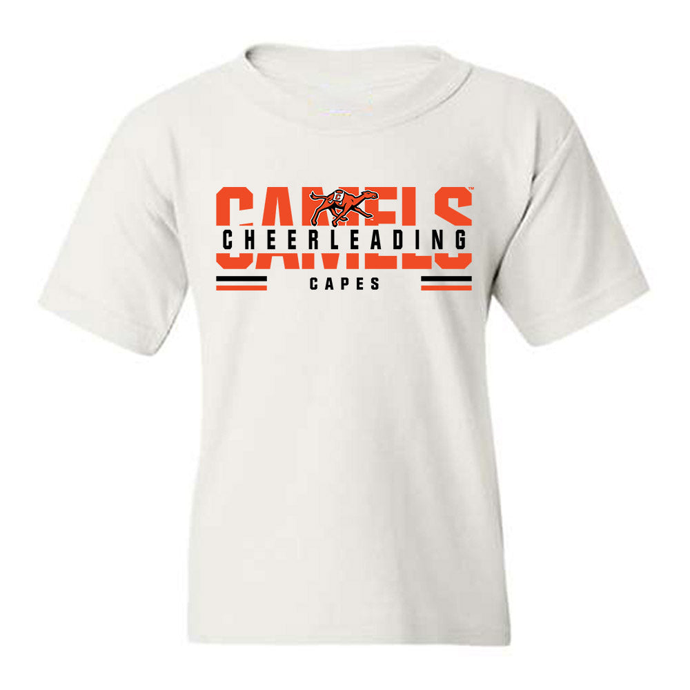Campbell - NCAA Cheerleading : Hazel Capes - Classic Fashion Shersey Youth T-Shirt-0