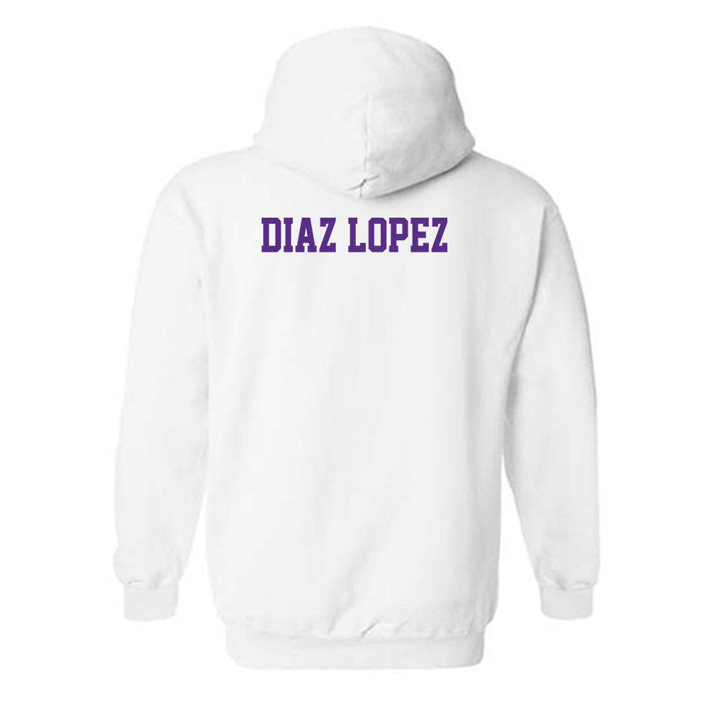 TCU - NCAA Men's Swimming & Diving : Javier Diaz Lopez - Classic Shersey Hooded Sweatshirt-1