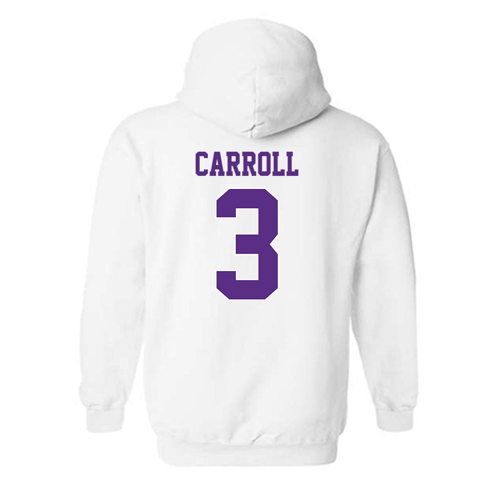 TCU - NCAA Football : Max Carroll - Classic Shersey Hooded Sweatshirt-1