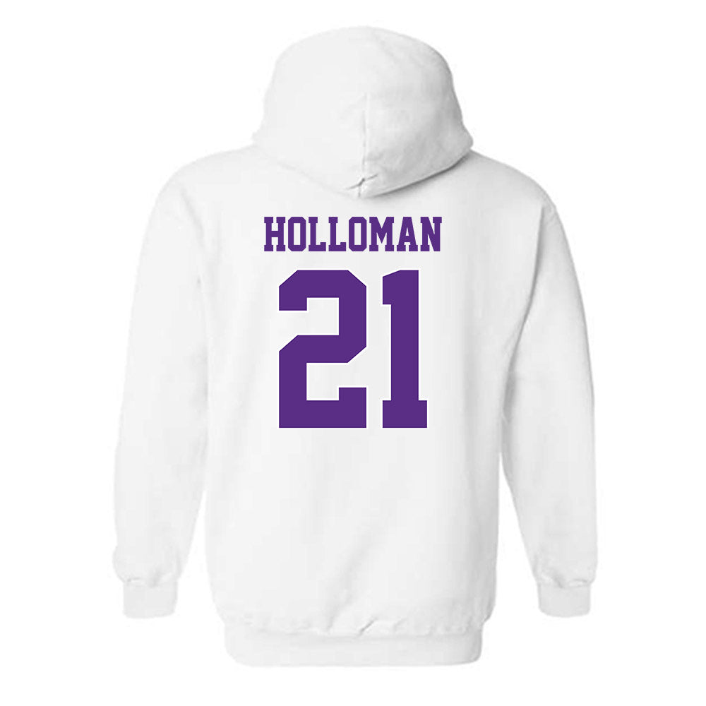 TCU - NCAA Women's Volleyball : Morgan Holloman - Classic Shersey Hooded Sweatshirt-1