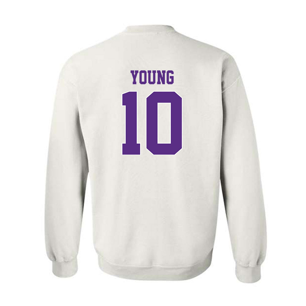TCU - NCAA Women's Volleyball : Kinsley Young - Classic Shersey Crewneck Sweatshirt-1
