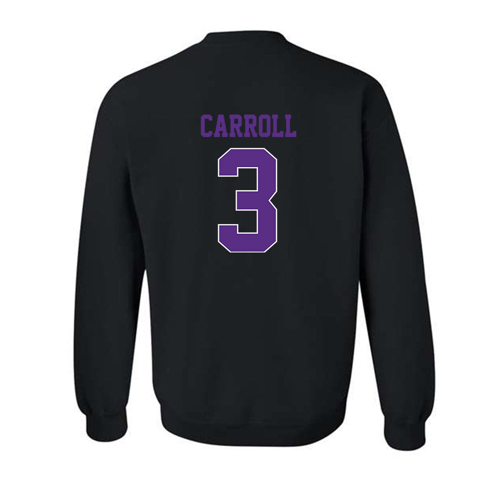 TCU - NCAA Football : Max Carroll - Classic Fashion Shersey Crewneck Sweatshirt-1
