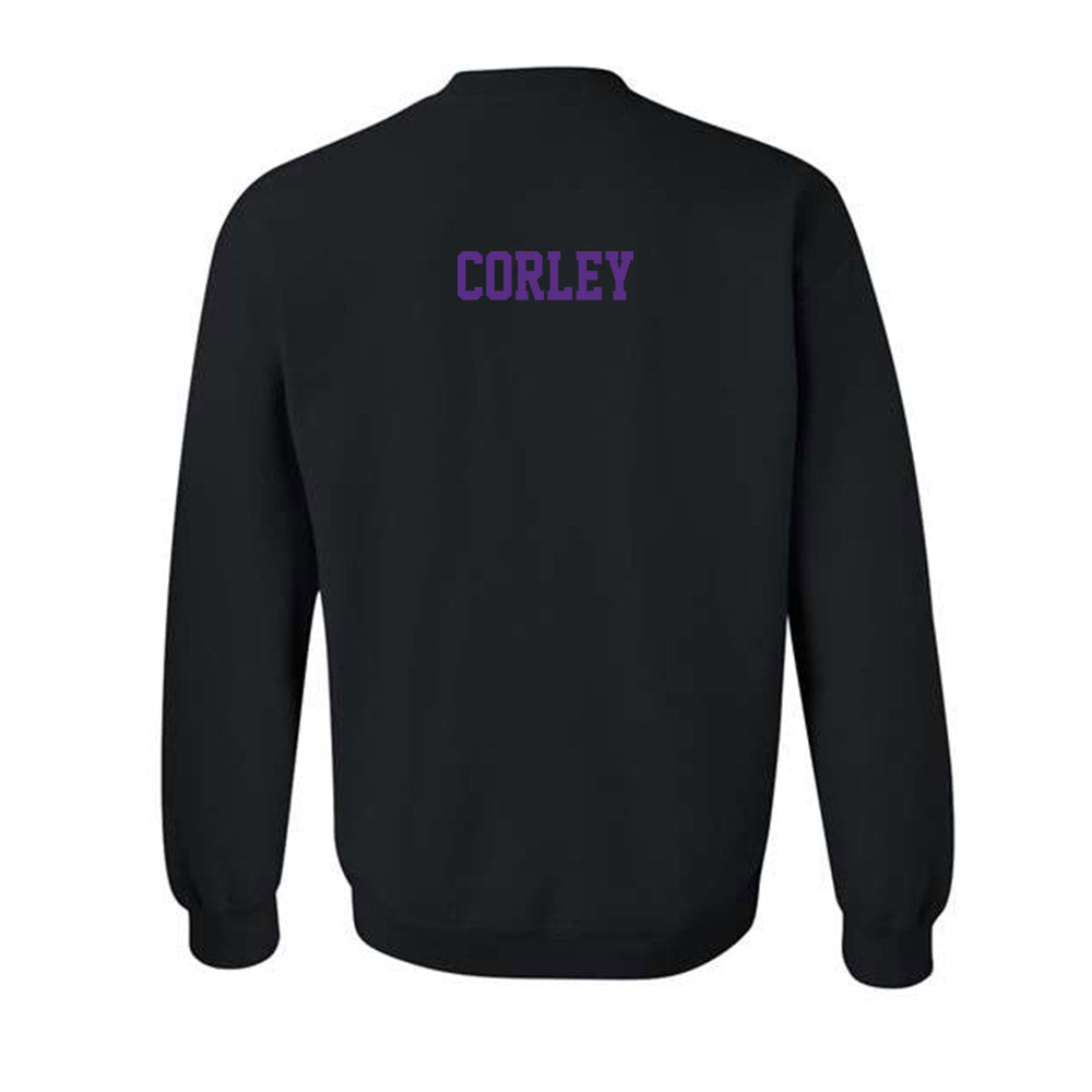 TCU - NCAA Baseball : Logan Corley - Classic Fashion Shersey Crewneck Sweatshirt-1
