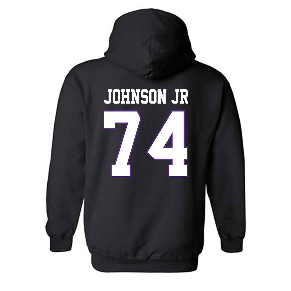 TCU - NCAA Football : Vincent Johnson Jr - Classic Fashion Shersey Hooded Sweatshirt-1
