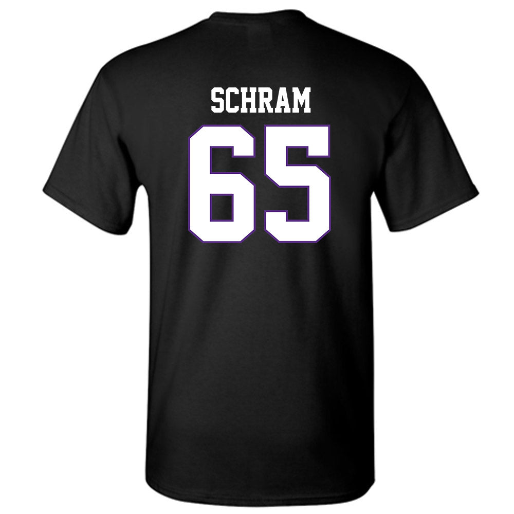 TCU - NCAA Football : Logan Schram - Classic Fashion Shersey T-Shirt-1