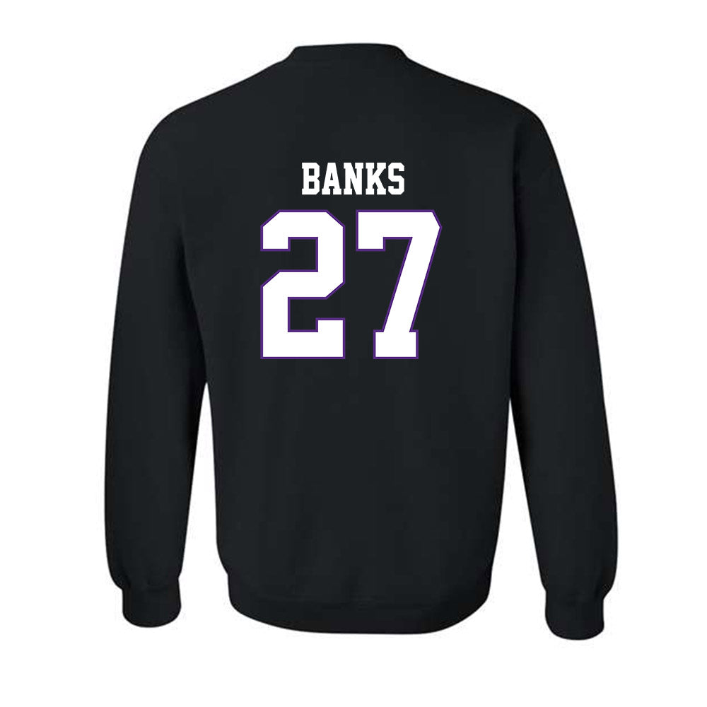 TCU - NCAA Women's Soccer : Camille Banks - Classic Fashion Shersey Crewneck Sweatshirt-1