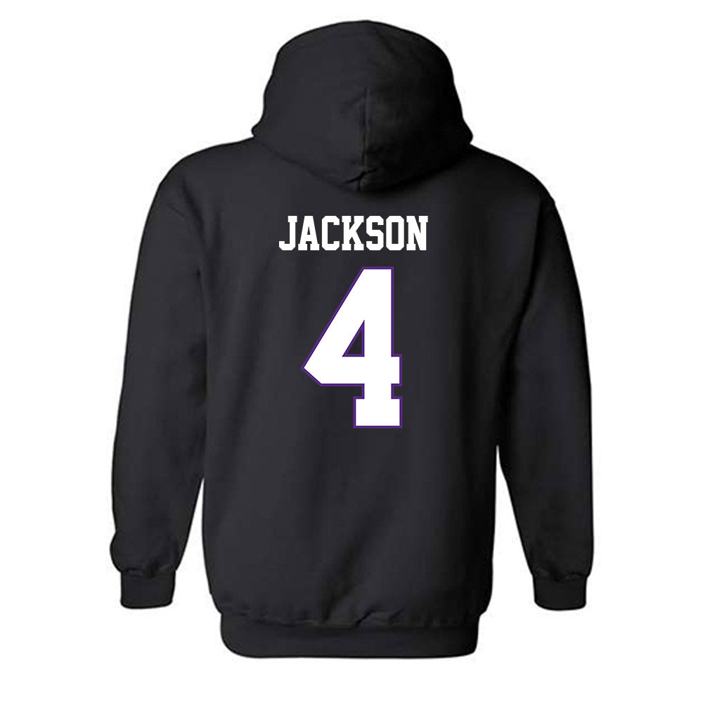 TCU - NCAA Football : Gil Jackson - Classic Fashion Shersey Hooded Sweatshirt-1