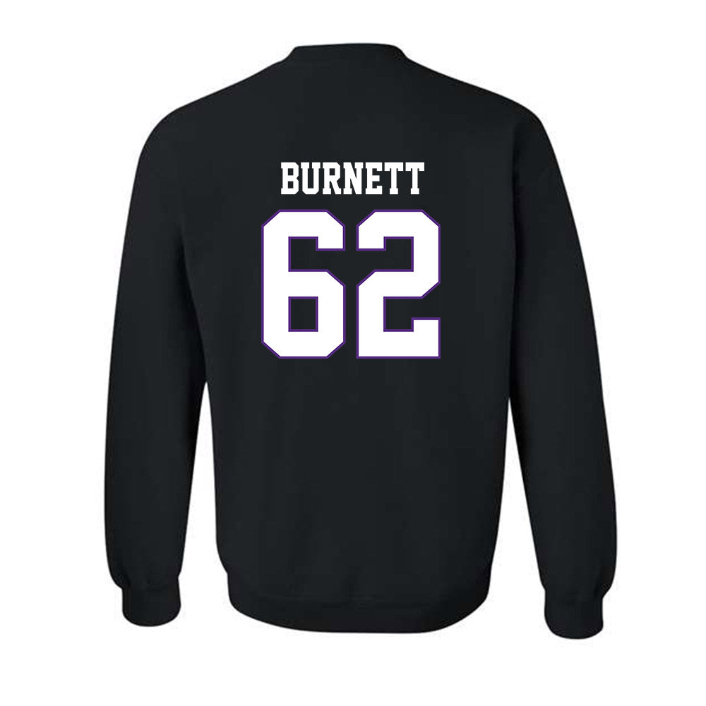 TCU - NCAA Football : Jordan Burnett - Classic Fashion Shersey Crewneck Sweatshirt-1