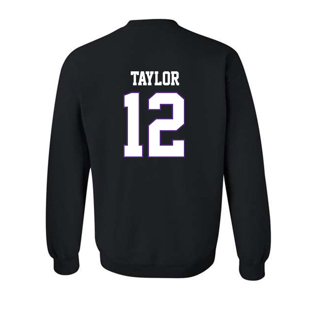 TCU - NCAA Women's Soccer : Madison Taylor - Classic Fashion Shersey Crewneck Sweatshirt-1