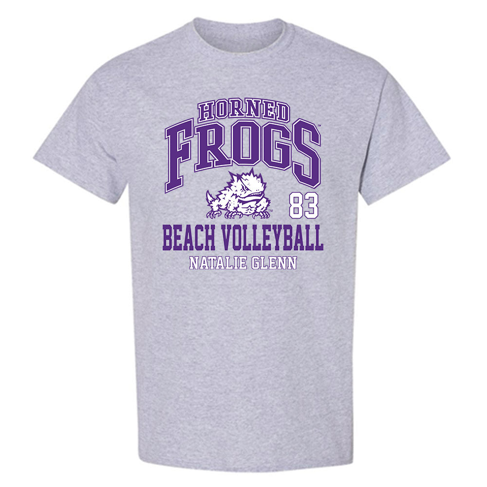 TCU - NCAA Beach Volleyball : Natalie Glenn - Classic Fashion Shersey T-Shirt-0