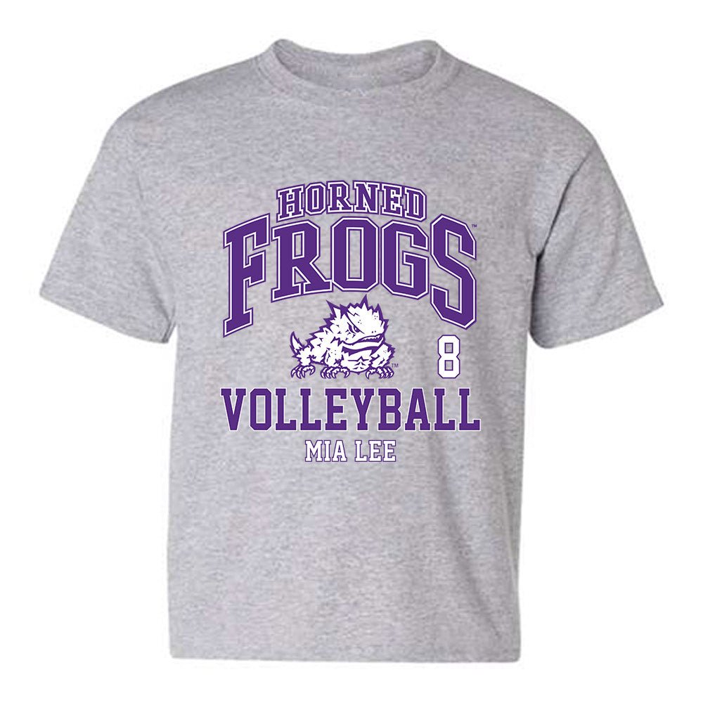 TCU - NCAA Women's Volleyball : Mia Lee - Classic Fashion Shersey Youth T-Shirt-0