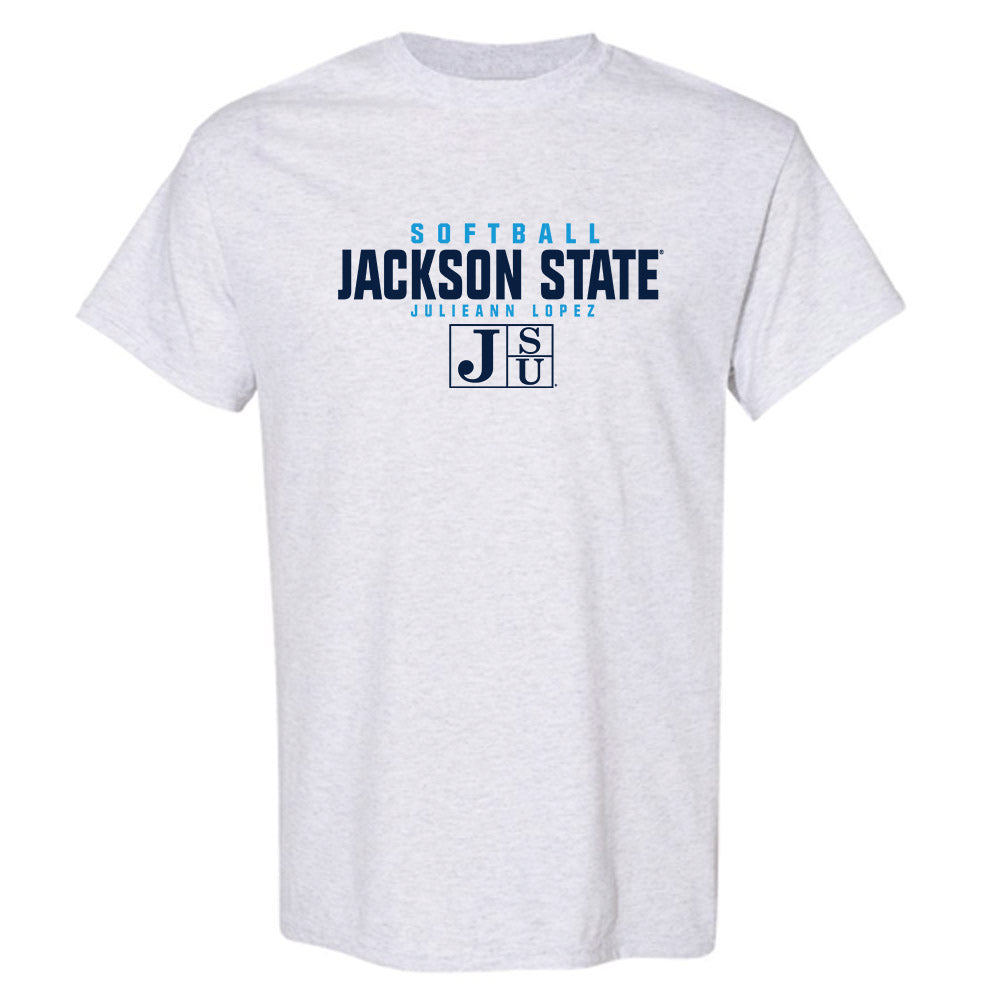 Jackson State - NCAA Softball : JulieAnn Lopez - Classic Fashion Shersey T-Shirt-0