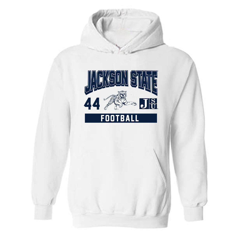 Jackson State - NCAA Football : Hunter Burns - Classic Fashion Shersey Hooded Sweatshirt-0
