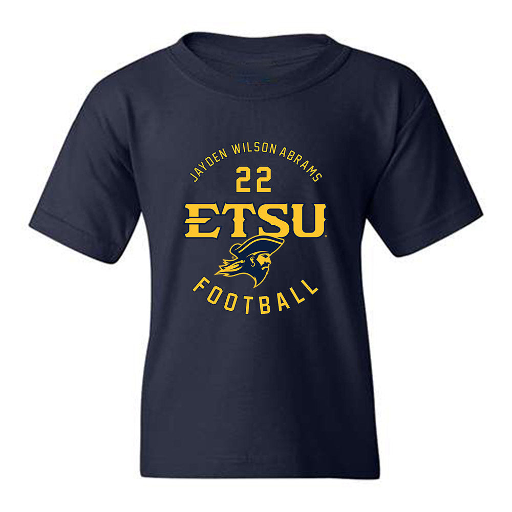 East Tennessee State - NCAA Football : Jayden Wilson-Abrams - Classic Fashion Shersey Youth T-Shirt-0