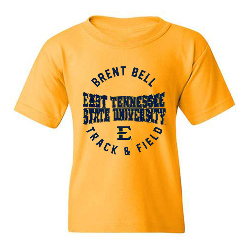 East Tennessee State - NCAA Men's Track & Field : Brent Bell - Classic Fashion Shersey Youth T-Shirt-0