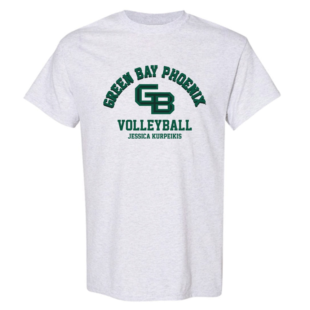 UW Green Bay - NCAA Women's Volleyball : Jessica Kurpeikis - Classic Fashion Shersey T-Shirt-0