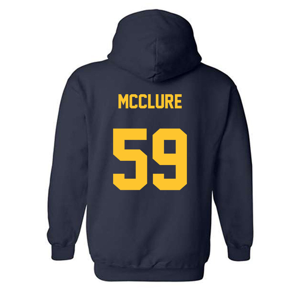 East Tennessee State - NCAA Football : Taylor McClure - Classic Shersey Hooded Sweatshirt-1