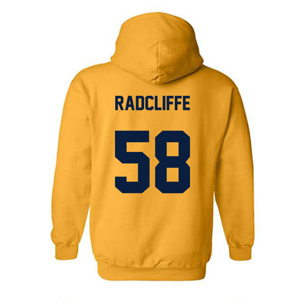 East Tennessee State - NCAA Football : Maddox Radcliffe - Classic Shersey Hooded Sweatshirt-1