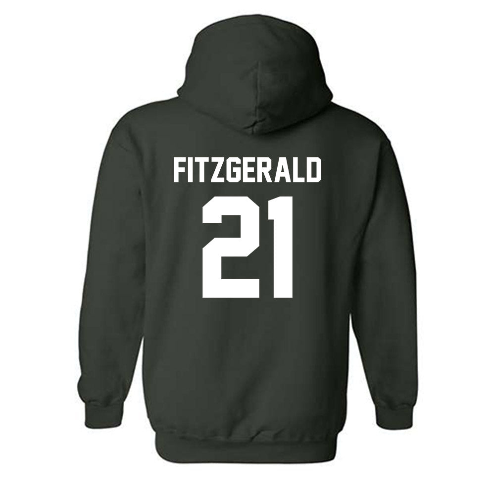 UW Green Bay - NCAA Men's Basketball : Brady Fitzgerald - Classic Shersey Hooded Sweatshirt-1