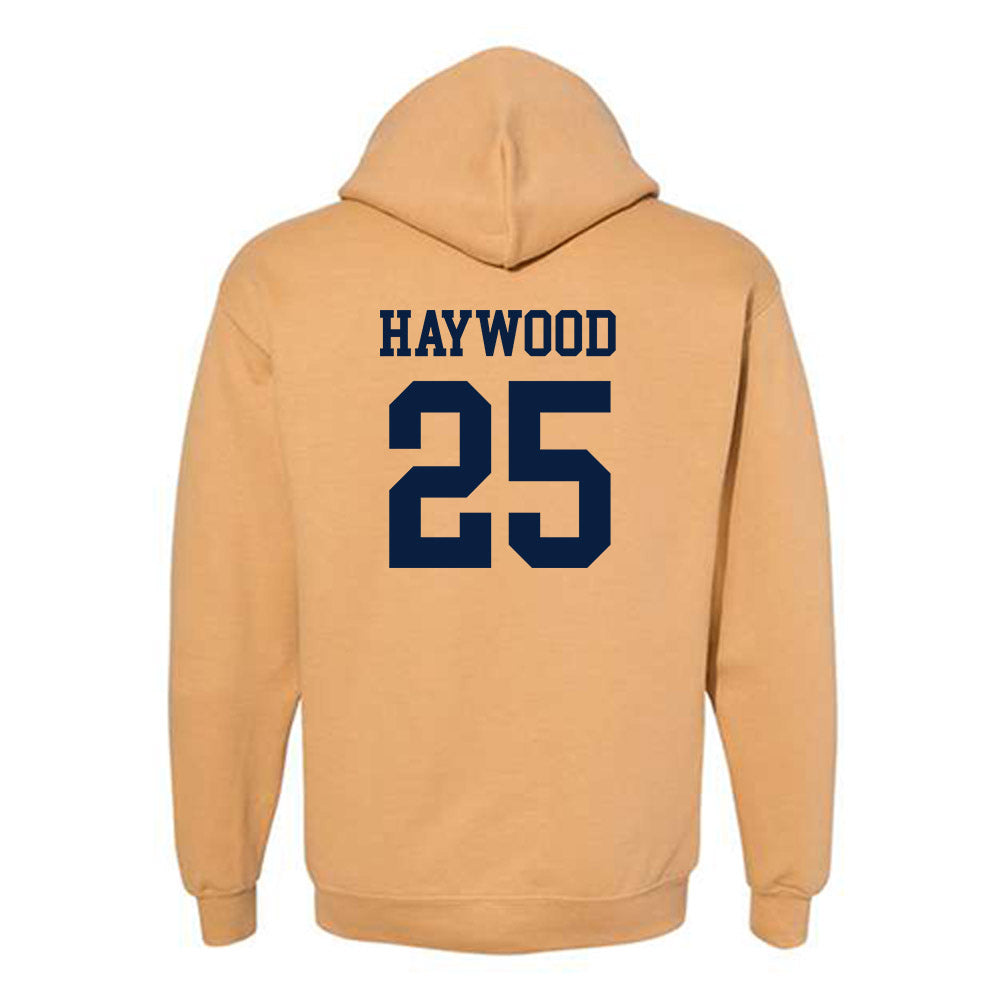 East Tennessee State - NCAA Football : Jaden Haywood - Classic Shersey Hooded Sweatshirt-1