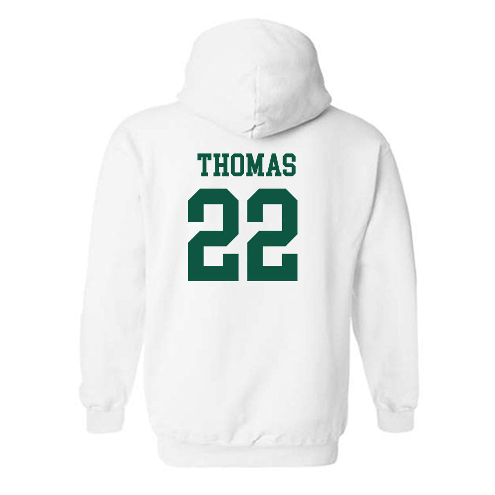 UW Green Bay - NCAA Men's Basketball : LeBron Thomas - Classic Shersey Hooded Sweatshirt-1