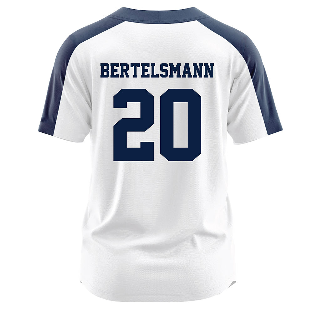 Georgia Southern - NCAA Softball : Alexa Bertelsmann - White Jersey-1