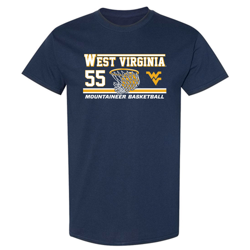 West Virginia - NCAA Men's Basketball : Harlan obioha - Classic Fashion Shersey T-Shirt-0