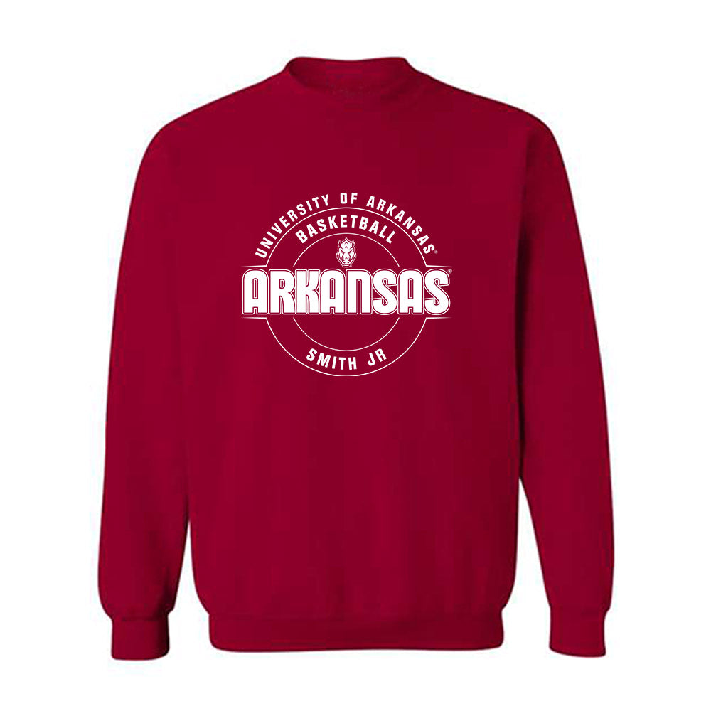 Arkansas - NCAA Men's Basketball : Jordan Smith Jr - Classic Fashion Shersey Crewneck Sweatshirt-0