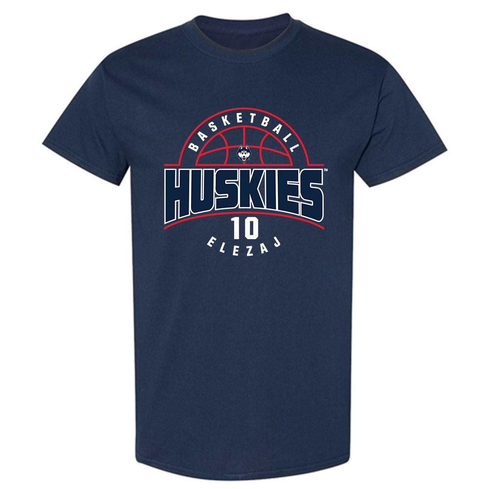 UConn - NCAA Men's Basketball : Rrezon Elezaj - Classic Fashion Shersey T-Shirt-0
