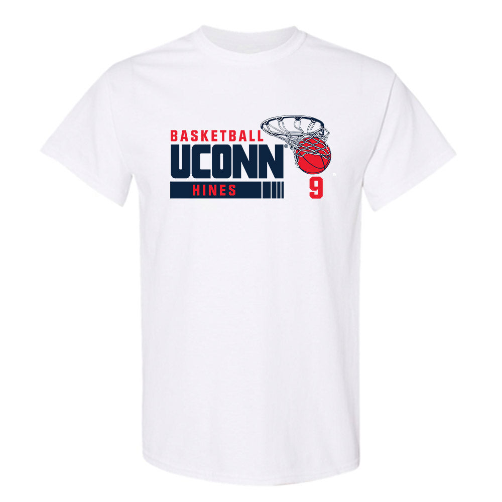 UConn - NCAA Men's Basketball : Na'Jai Hines - Classic Fashion Shersey T-Shirt-0